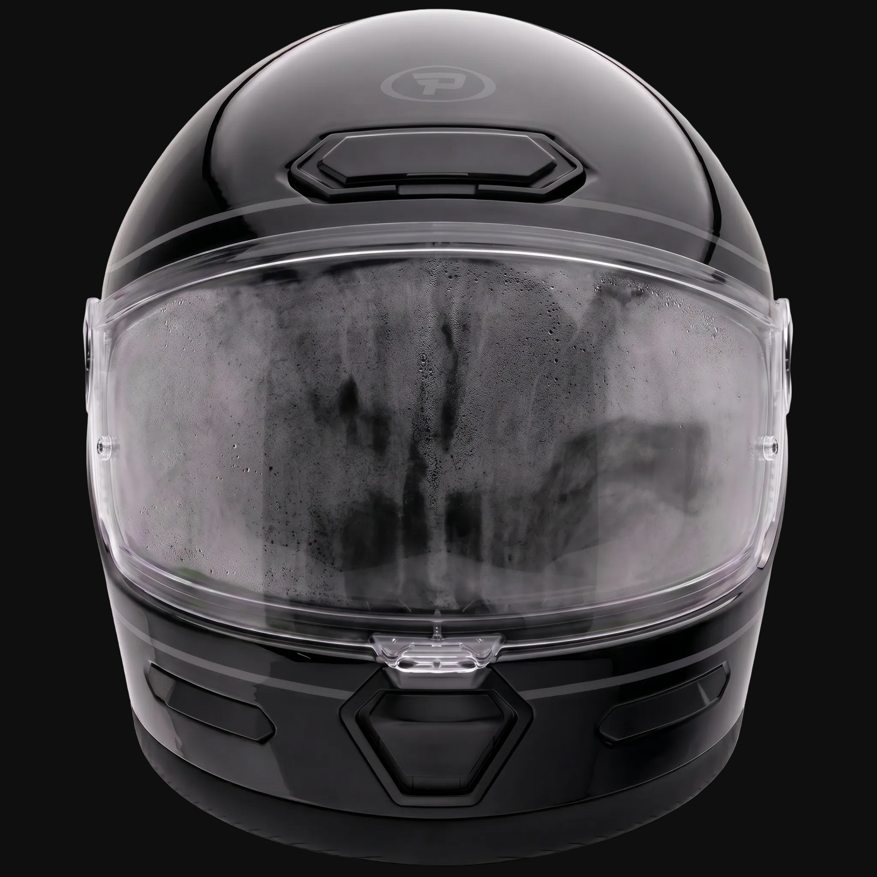 Clear visor with Pinlock